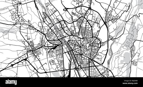 Urban vector city map of Leon, Spain Stock Vector Image & Art - Alamy