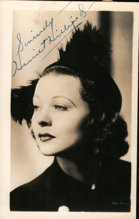 Harriet Nelson Autographed Harriet Hilliard Actresses Original Photograph