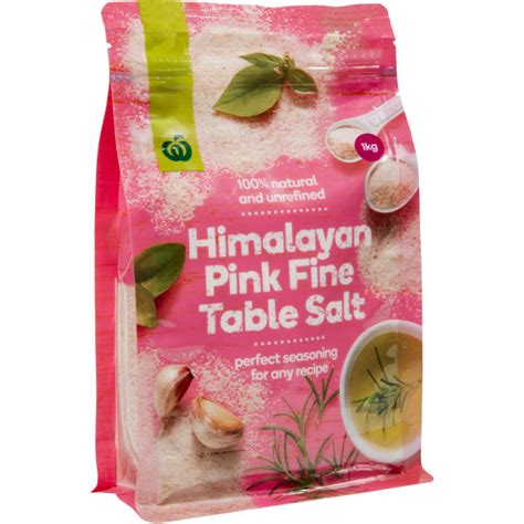 Woolworths Himalayan Pink Fine Table Salt Kg Bunch