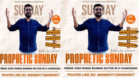 TODAY SUNDAY SERVICE LIVE BISHOP VIJAY EMMANUEL