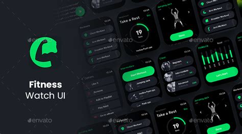 Fitness Tracking Watch App UI Workout Watch UI Fitness Tracker App