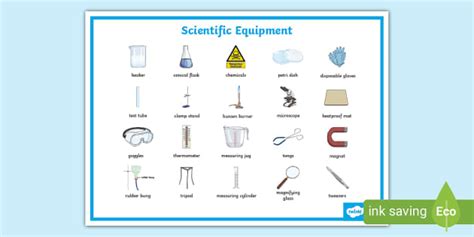 Older Learner Scientific Equipment EAL Word Mat - Twinkl