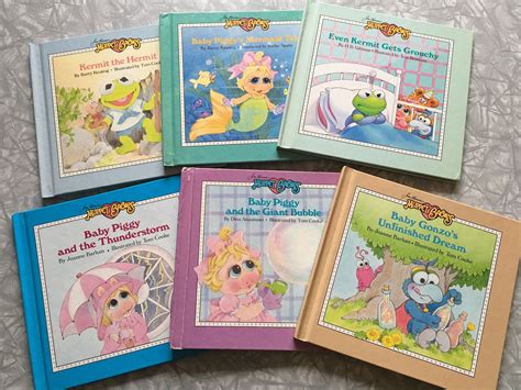 1986 88 Muppet Babies Weekly Reader Book Club Childrens Storybooks By