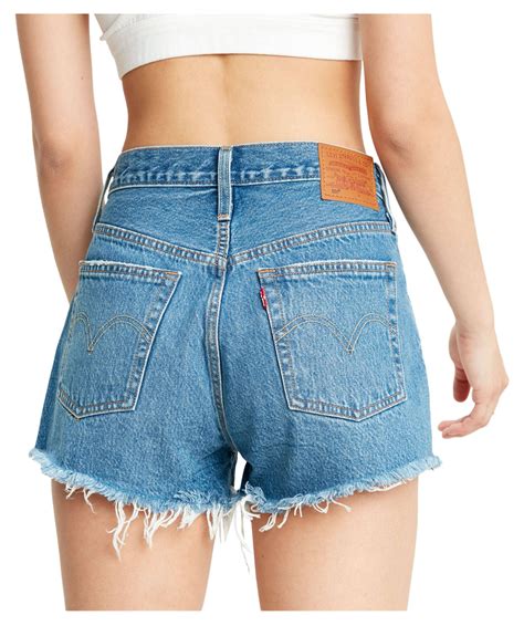 Levis® Damen Jeansshorts 501 Original Short In Blau Kaufen Engelhorn