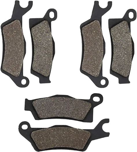 Cyleto Front And Rear Brake Pads For