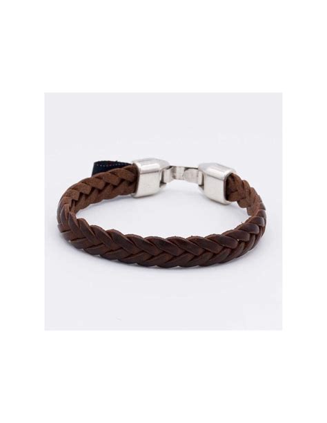 Pulsera De Cuero Trenzado