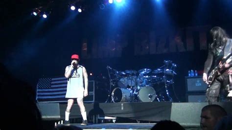 Fred Durst Performing With No Pants Youtube