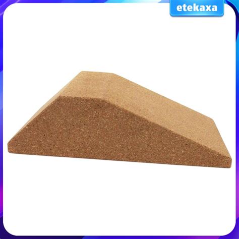 Etekaxa Cork Squat Wedge Block Squat Ramp Slant Board Exercise