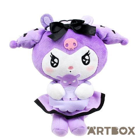 Buy Sanrio Kuromi Holding Baku Tsundere Cafe Small Plush At Artbox