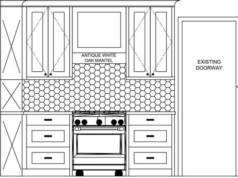 Autocad D Kitchen Elevations Of A New Project Eleventh Avenue In