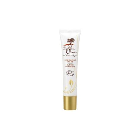 Le P Tit Olivier Creme Jour Et Nuit Anti Age Huile Argan 40M