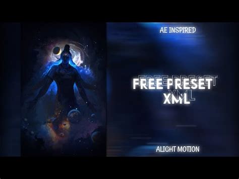 ALIGHT MOTION VS AFTER EFFECTS EDIT BADASS AE INSPIRED FREE PRESET