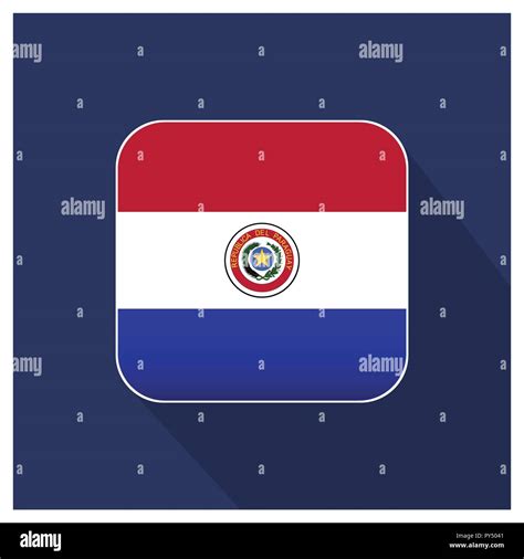 Paraguay Flags Design Vector Stock Vector Image And Art Alamy