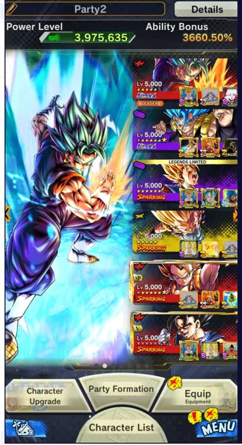 Android IOS DR77 Full Team Fusion 2 ULTRA Vegito Blue Gogeta Blue Team