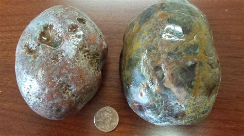 Uncut Lake Superior Agates in Michigan's UP