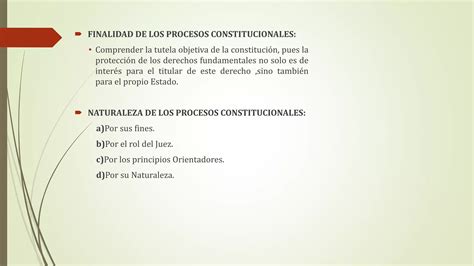 Procesos Constitucionales Ppt