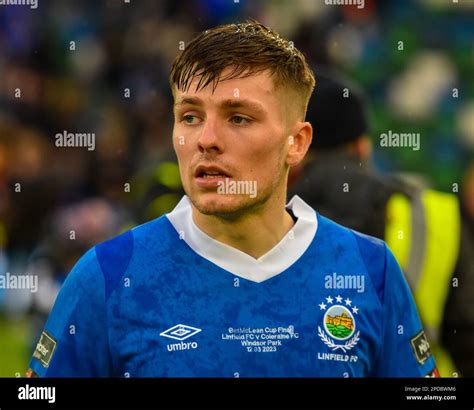 Chris Mckee Linfield Fc Player Betmclean Cup Final Linfield Vs