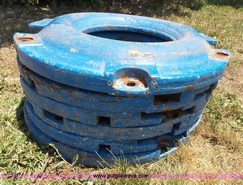 6 Ford Tractor Wheel Weights In Manhattan Ks Item Bg9471 Sold