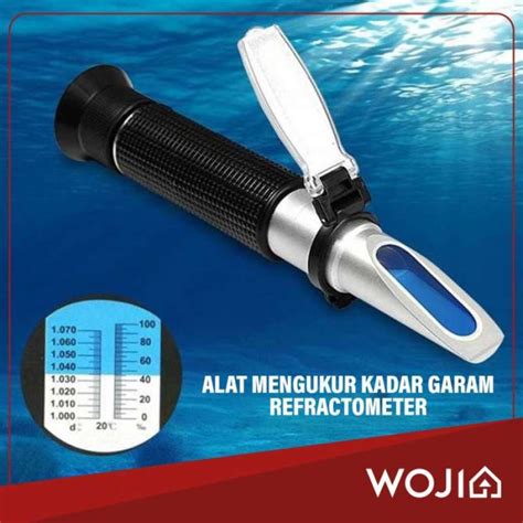 Jual Refractometer Salinity Meter Alat Ukur Kadar Garam Air