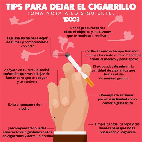 Tips Para Dejar El Cigarrillo Consejos Para La Salud Doctores En