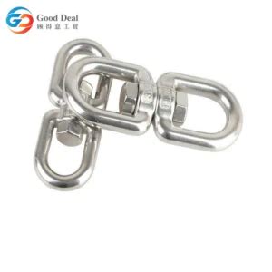 G Us Type Stainless Steel Lifting Anchor Chain Swivel With Eye And