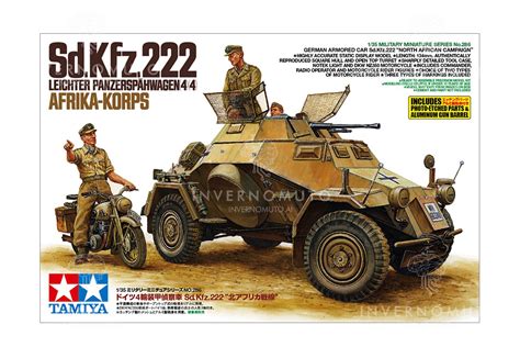 Tamiya Leichter Panzerspahw Sd Kfz Afrika Korps Carro