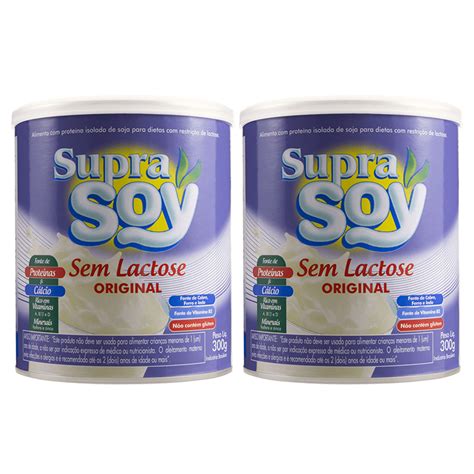 Supra Soy Alimento Prote Na Isolada De Soja G Sabor Original