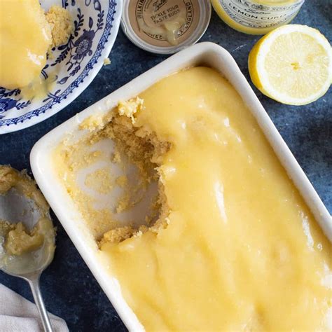 Easy Microwave Lemon Sponge Pudding Recipe - Effortless Foodie