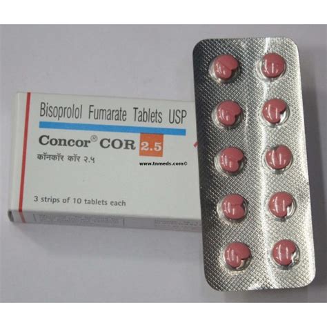 Concor Cor 2 5 Order Concor Cor 2 5 From TNMEDS Buy Concor Cor