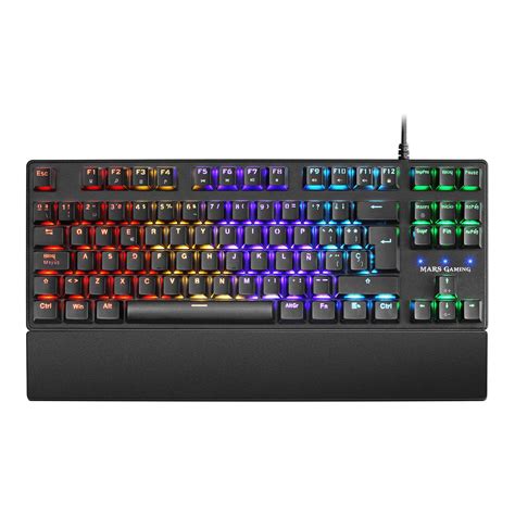 Teclado Mecanico Tkl Mars Gaming Mkxtkl Azul Europeanpc