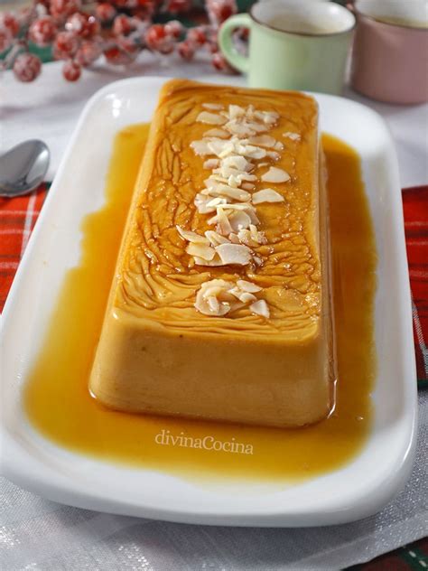 Receta Flan de turrón sin horno Mis Recetas Caseras