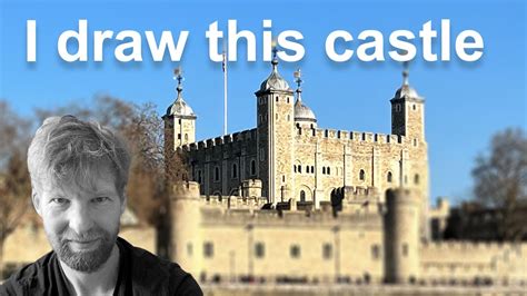 The Tower Of London Drawing Demo Youtube