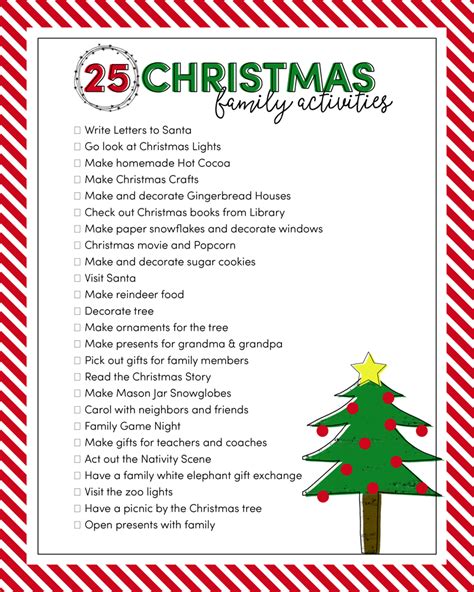 25 Christmas Family Activities - Lil' Luna