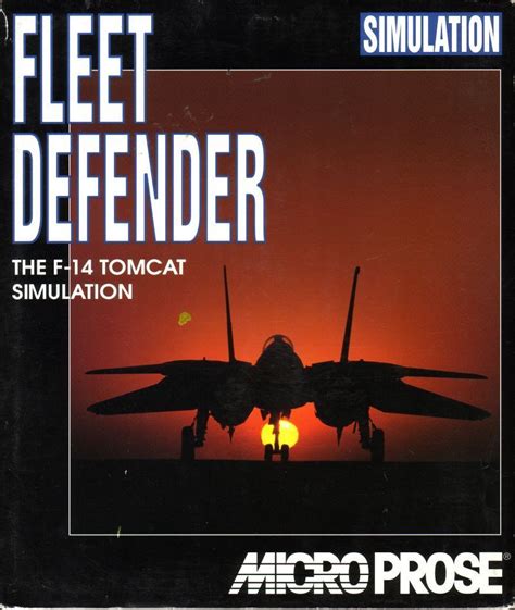 Fleet Defender The F 14 Tomcat Simulation Box Shot For PC GameFAQs