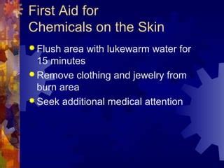 chemical handling