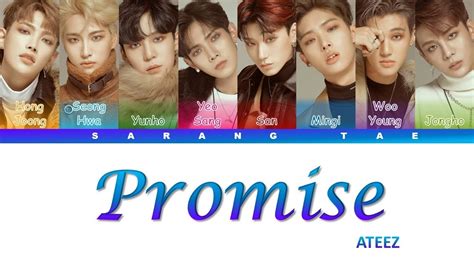 ATEEZ 에이티즈 Promise Lyrics Color Coded Han Rom Eng Chords Chordify