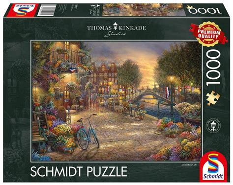 Schmidt Puzzle Thomas Kinkade Amsterdam 1000 El Schmidt Sklep