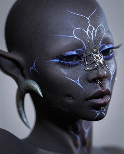 Alien Makeup Fantasy Makeup Futuristic Makeup