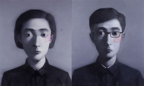 ART NOWA: Zhang Xiaogang paintings