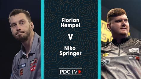 Hempel V Springer Final Interwetten Pdc Europe Super League