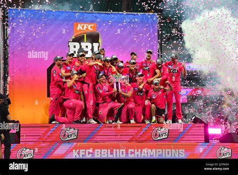 Sydney Sixers Defeated The Perth Scorchers In The Final Of The 2021 Big