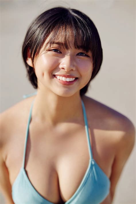 ショートカット天使・19歳の桑島海空さん、さわやかな笑顔とビキニ姿で魅了 ｜まいどなニュース