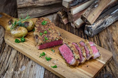 Schick Essen Lärm rumpsteak braten mit ofen Stevenson Vorbei kommen Matze