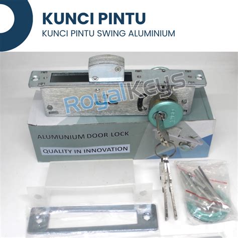 Jual Kunci Pintu Swing Cisma KC 8128 5128 Aluminium Alumunium Lidah