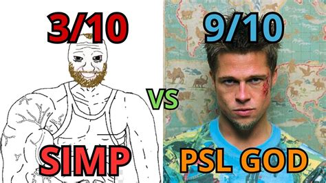 Simp Vs Most Handsome Men Psl God Youtube