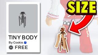 FREE Smallest Avatar Hacks In Roblox! | Doovi