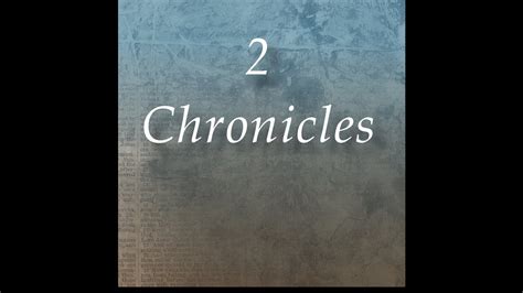 2chronicles 20 The Holy Bible Kjv Dramatized Audio Bible Youtube