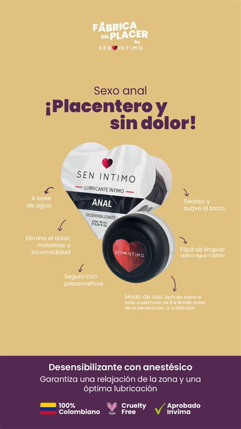 LUBRICANTE INTIMO ANAL DESENSIBILIZANTE X 10 ML Banana Picante