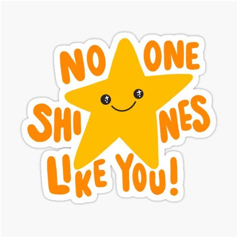 Shining Star Sticker For Sale By Simplyjsketch Redbubble