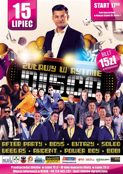 Koncert Żuławy w rytmie Disco 2017 Nowy Staw 2017 07 15 Disco Polo